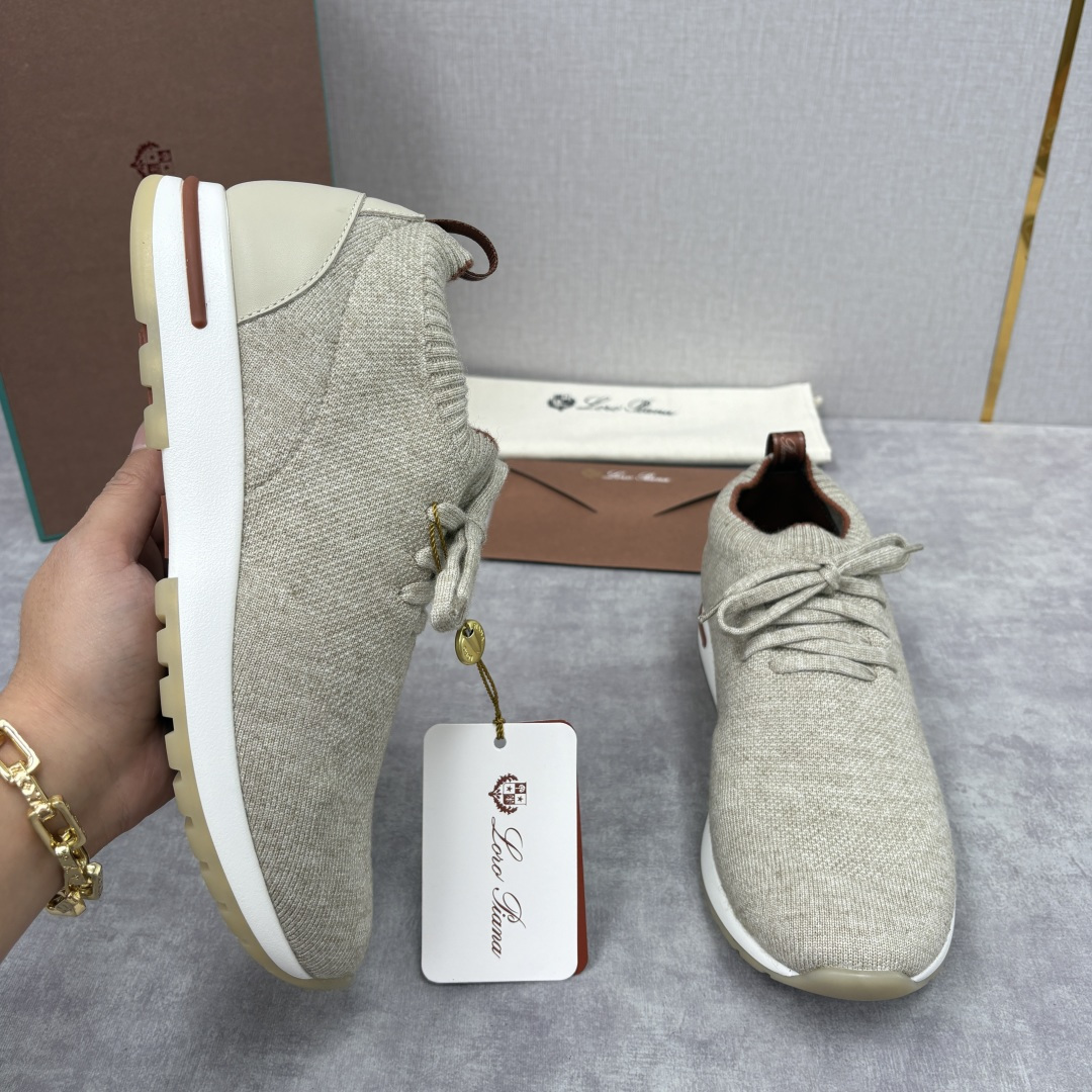 💋💍 LP新品 Loro Pian* 诺悠*翩雅 360 Lp Flexy Active 飞织运动鞋， 