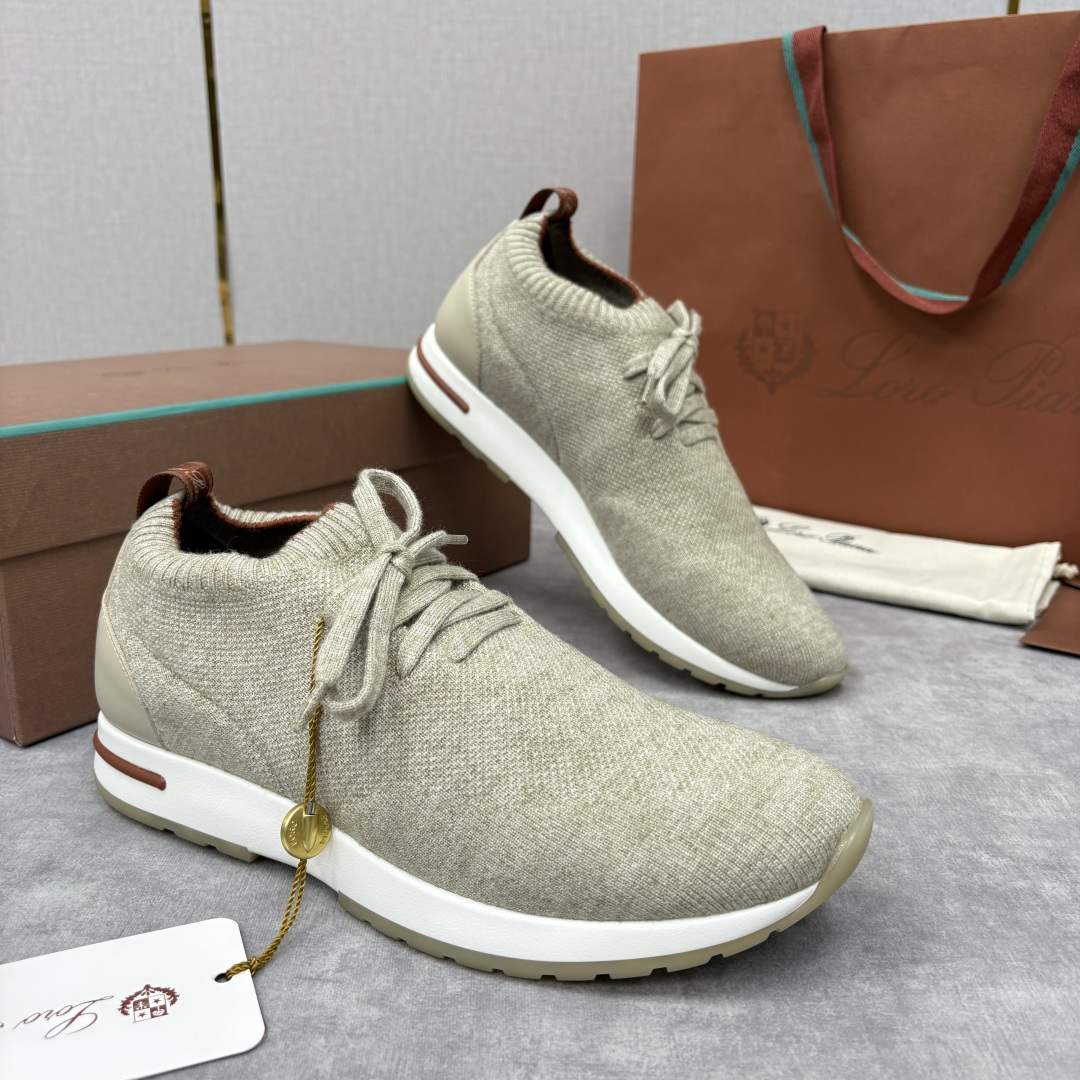 💋💍 LP新品 Loro Pian* 诺悠*翩雅 360 Lp Flexy Active 飞织运动鞋， 