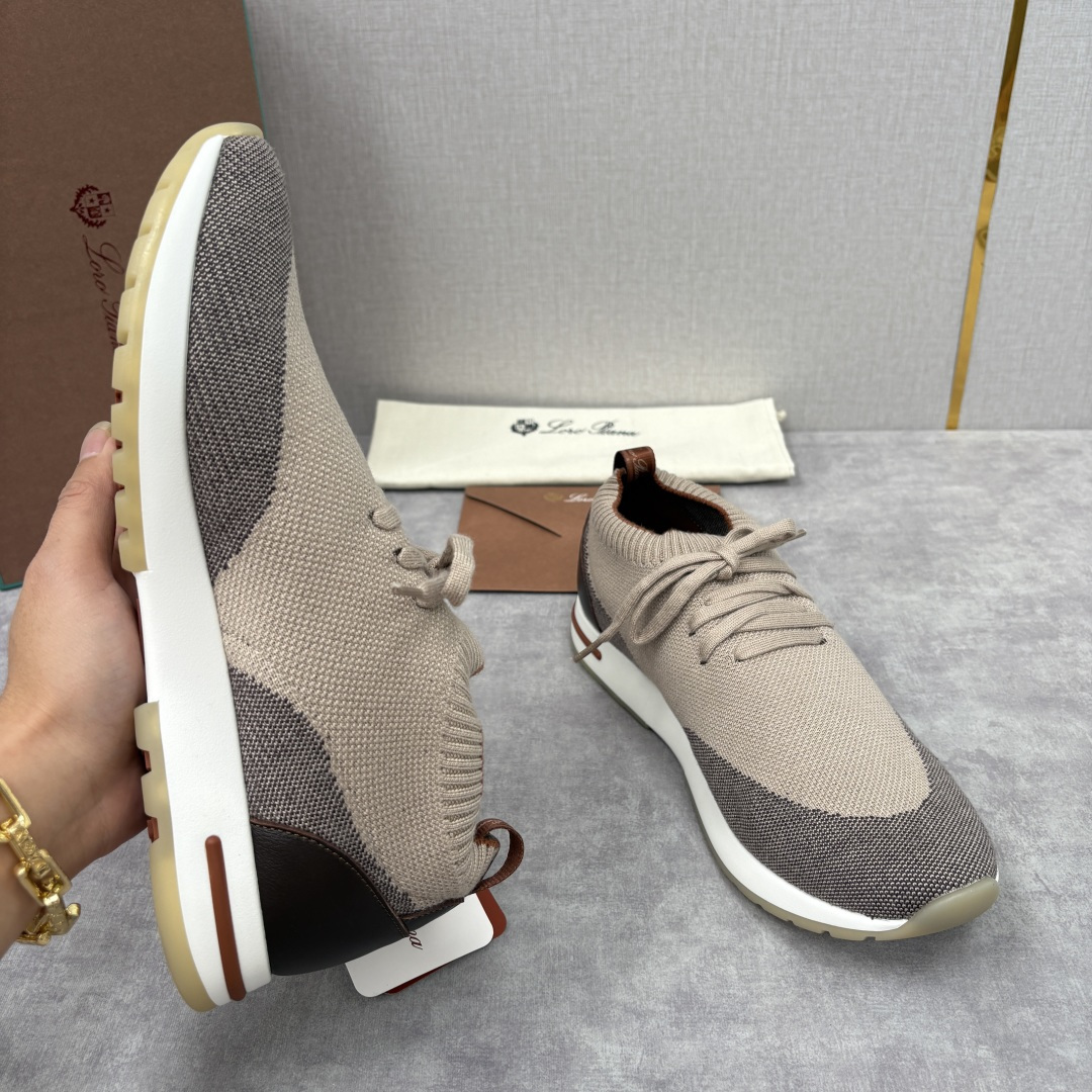 💋💍 LP新品 Loro Pian* 诺悠*翩雅 360 Lp Flexy Active 飞织运动鞋， 