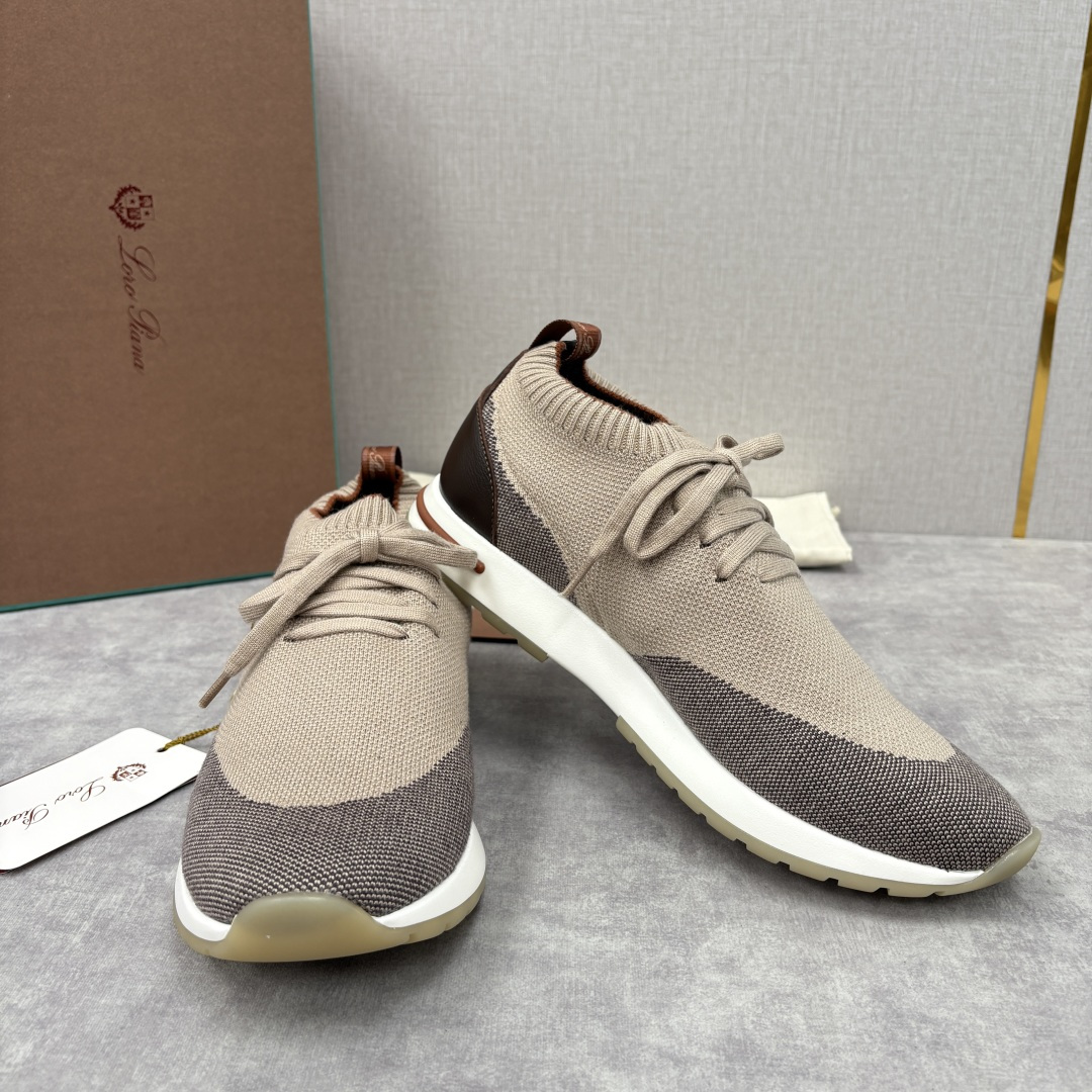 💋💍 LP新品 Loro Pian* 诺悠*翩雅 360 Lp Flexy Active 飞织运动鞋， 