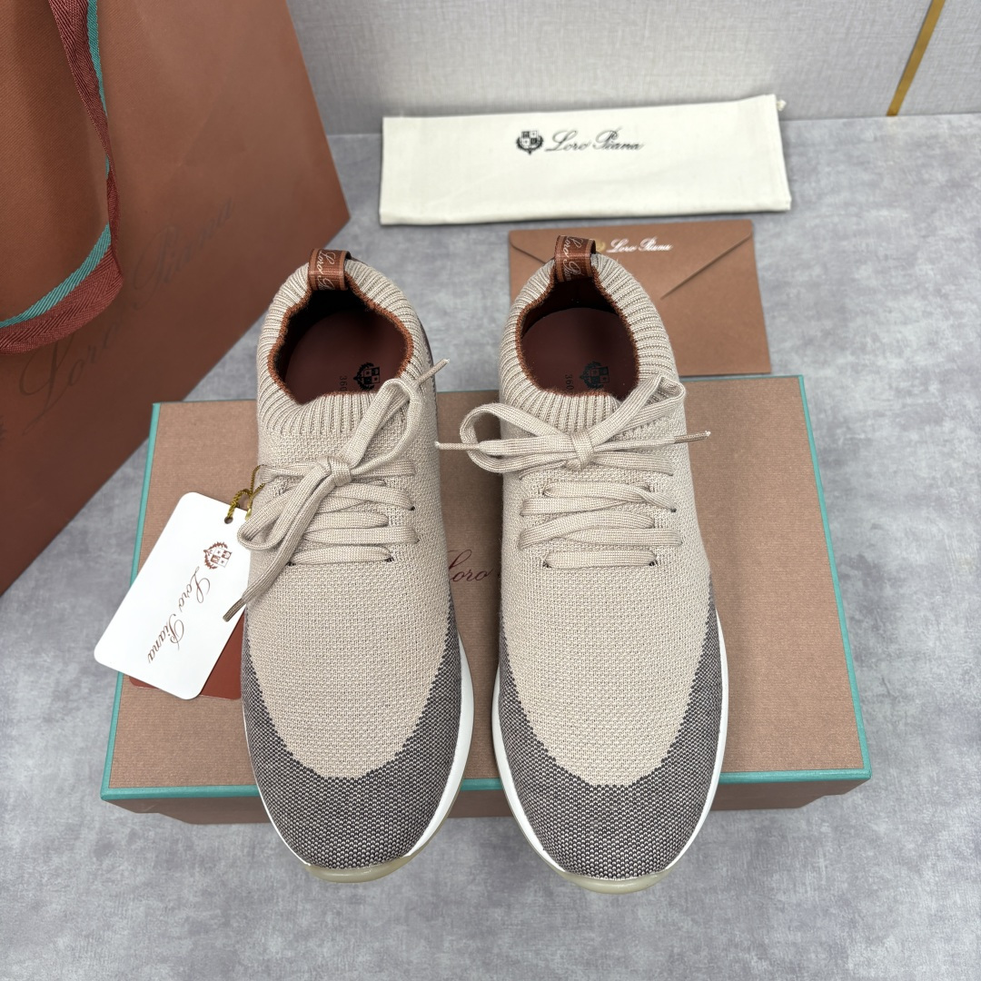 💋💍 LP新品 Loro Pian* 诺悠*翩雅 360 Lp Flexy Active 飞织运动鞋， 