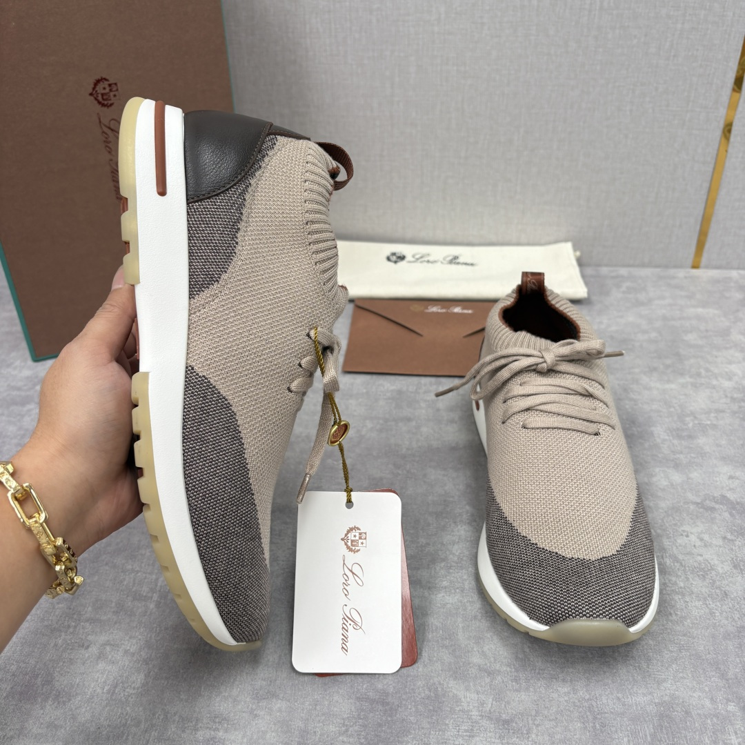 💋💍 LP新品 Loro Pian* 诺悠*翩雅 360 Lp Flexy Active 飞织运动鞋， 