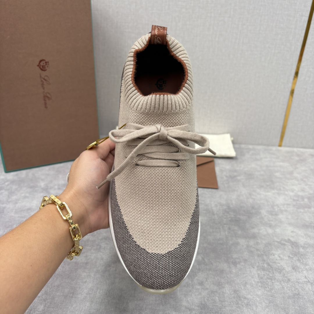 💋💍 LP新品 Loro Pian* 诺悠*翩雅 360 Lp Flexy Active 飞织运动鞋， 