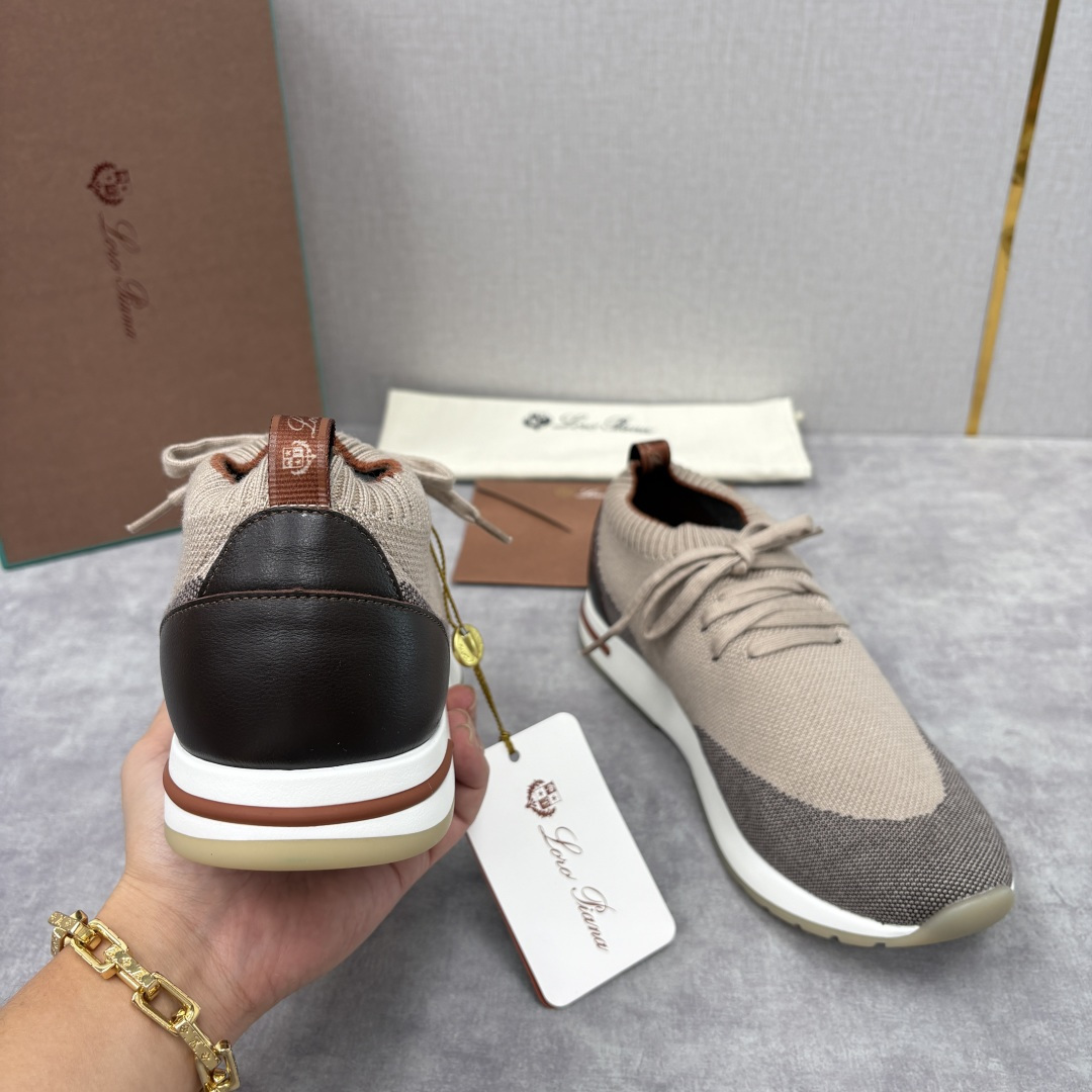 💋💍 LP新品 Loro Pian* 诺悠*翩雅 360 Lp Flexy Active 飞织运动鞋， 