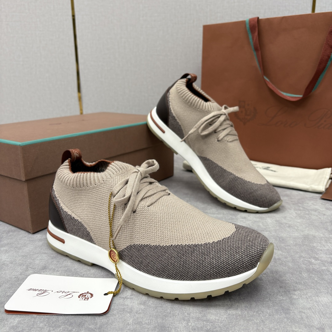 💋💍 LP新品 Loro Pian* 诺悠*翩雅 360 Lp Flexy Active 飞织运动鞋， 