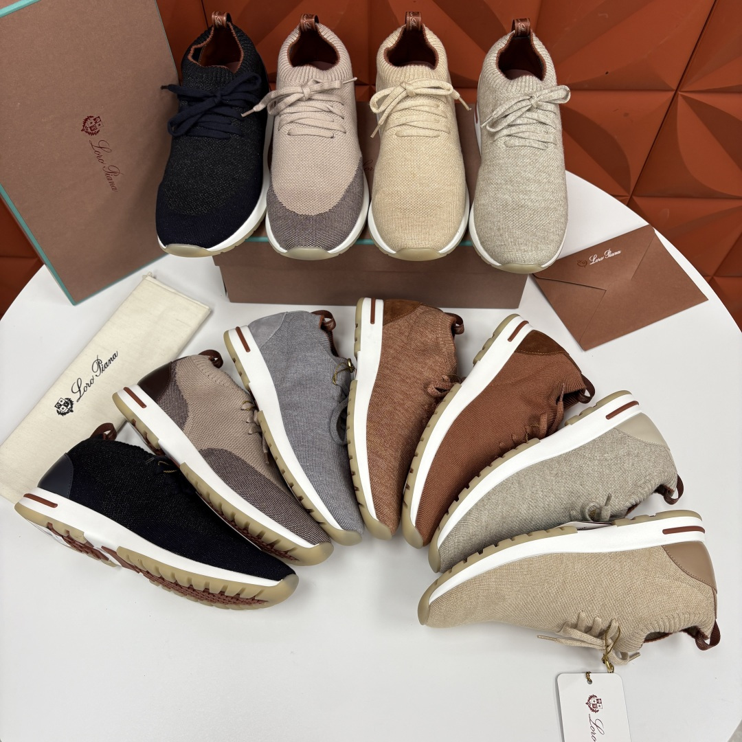 💋💍 LP新品 Loro Pian* 诺悠*翩雅 360 Lp Flexy Active 飞织运动鞋， 