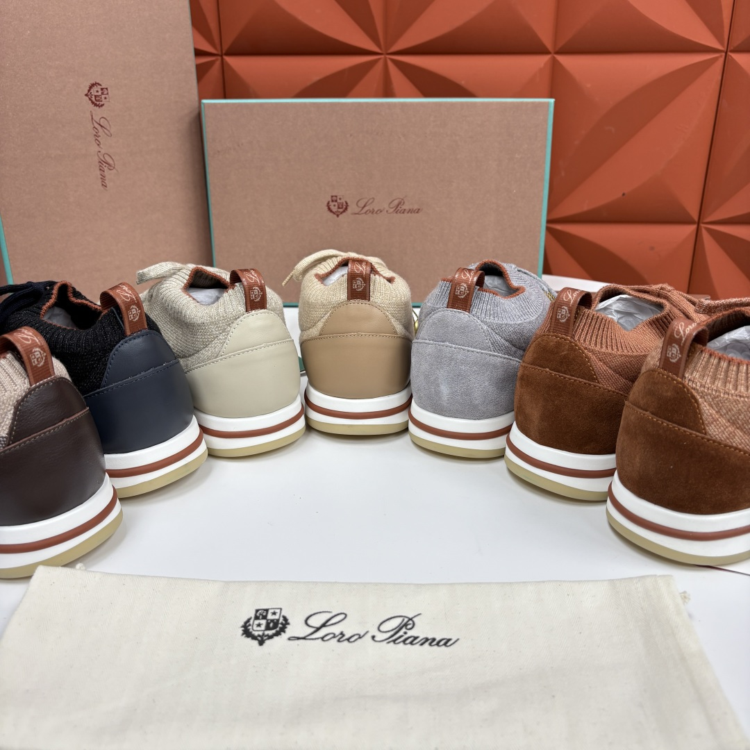 💋💍 LP新品 Loro Pian* 诺悠*翩雅 360 Lp Flexy Active 飞织运动鞋， 