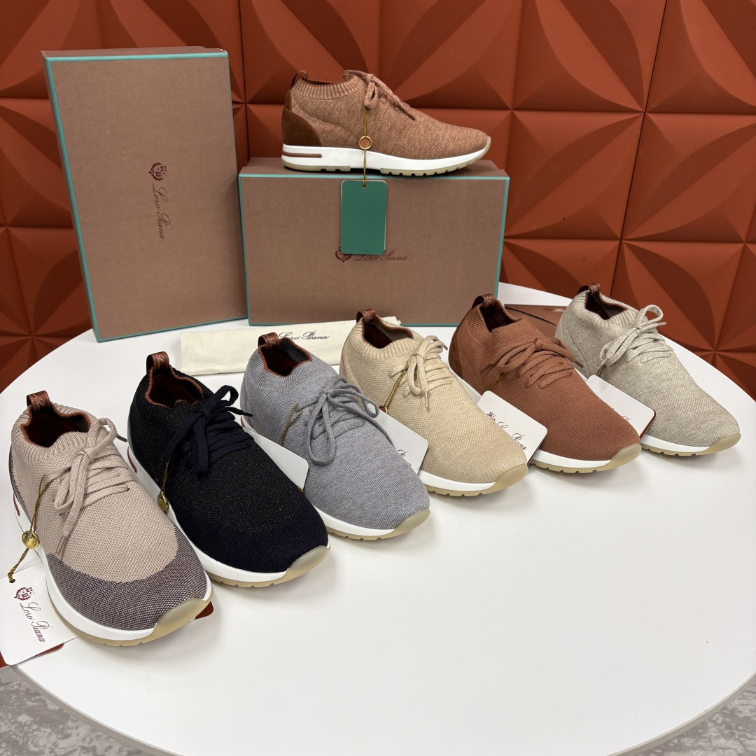 💋💍 LP新品 Loro Pian* 诺悠*翩雅 360 Lp Flexy Active 飞织运动鞋， 