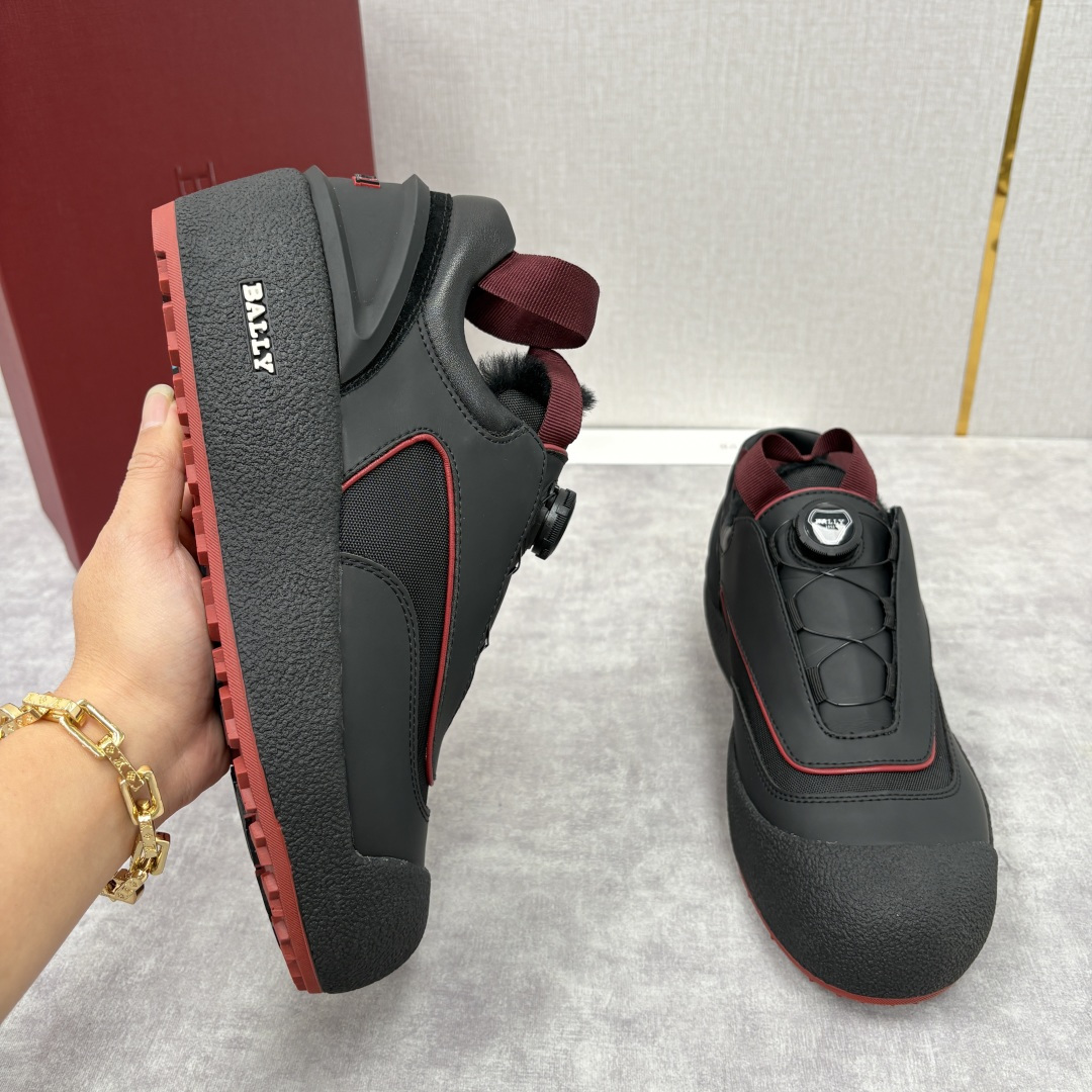 💋💍BL家新品 BAL*Y 巴-利 男士机能风休闲鞋 保暖雪地靴 百年奢华与先锋设计的硬核碰撞 莞产顶级