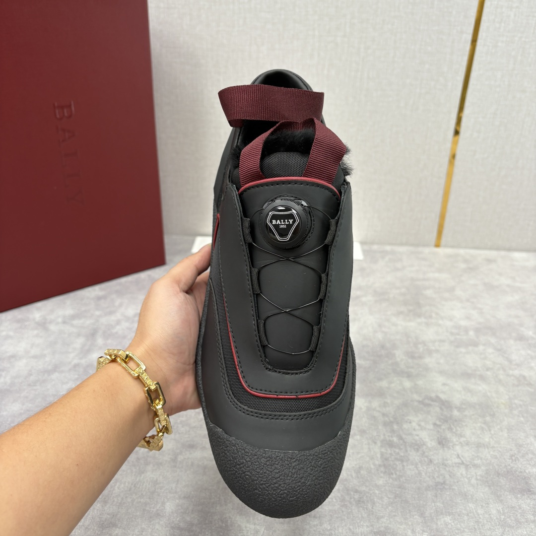 💋💍BL家新品 BAL*Y 巴-利 男士机能风休闲鞋 保暖雪地靴 百年奢华与先锋设计的硬核碰撞 莞产顶级