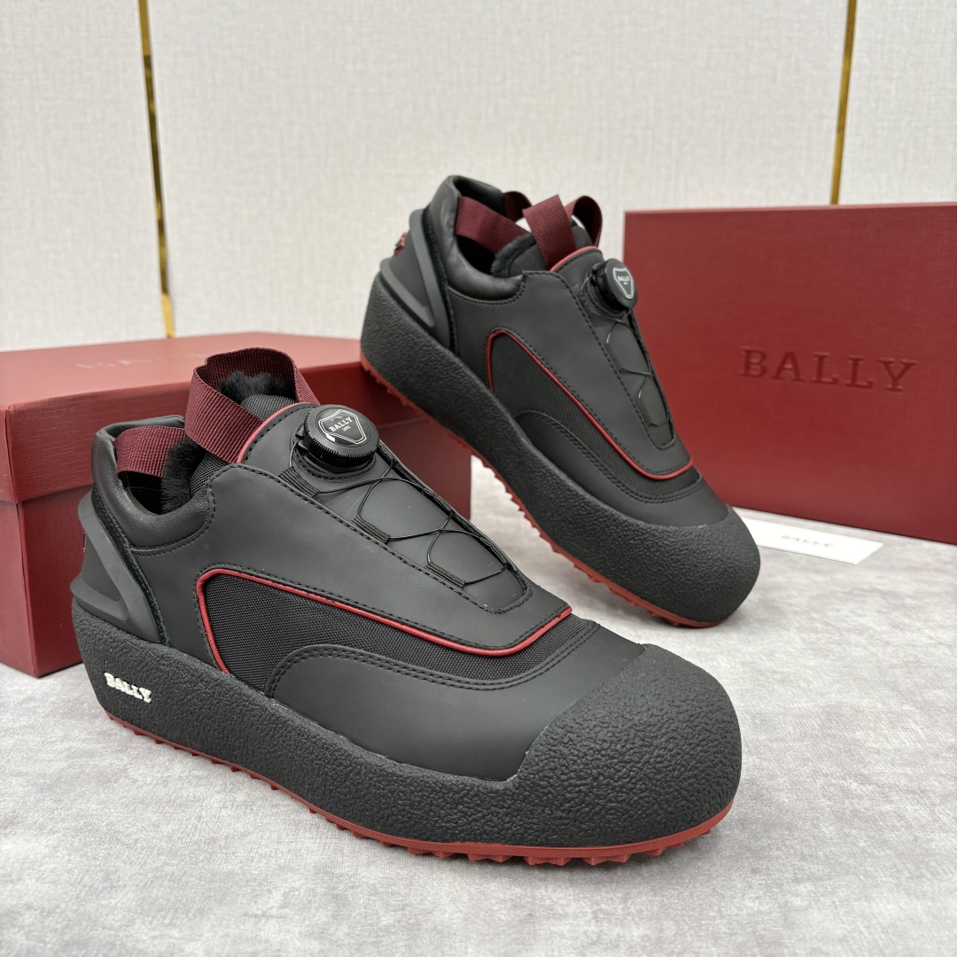 💋💍BL家新品 BAL*Y 巴-利 男士机能风休闲鞋 保暖雪地靴 百年奢华与先锋设计的硬核碰撞 莞产顶级