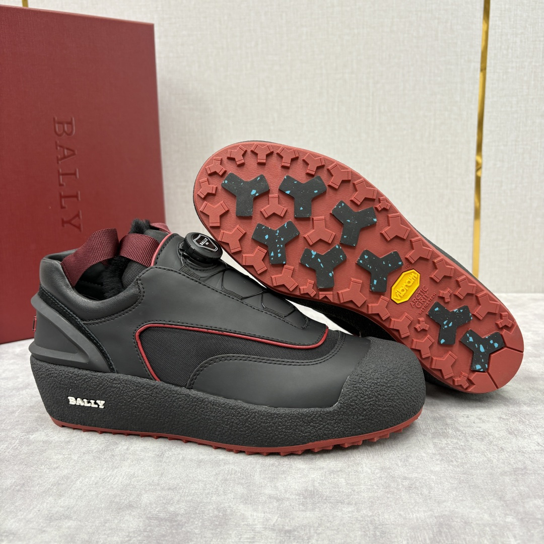 💋💍BL家新品 BAL*Y 巴-利 男士机能风休闲鞋 保暖雪地靴 百年奢华与先锋设计的硬核碰撞 莞产顶级