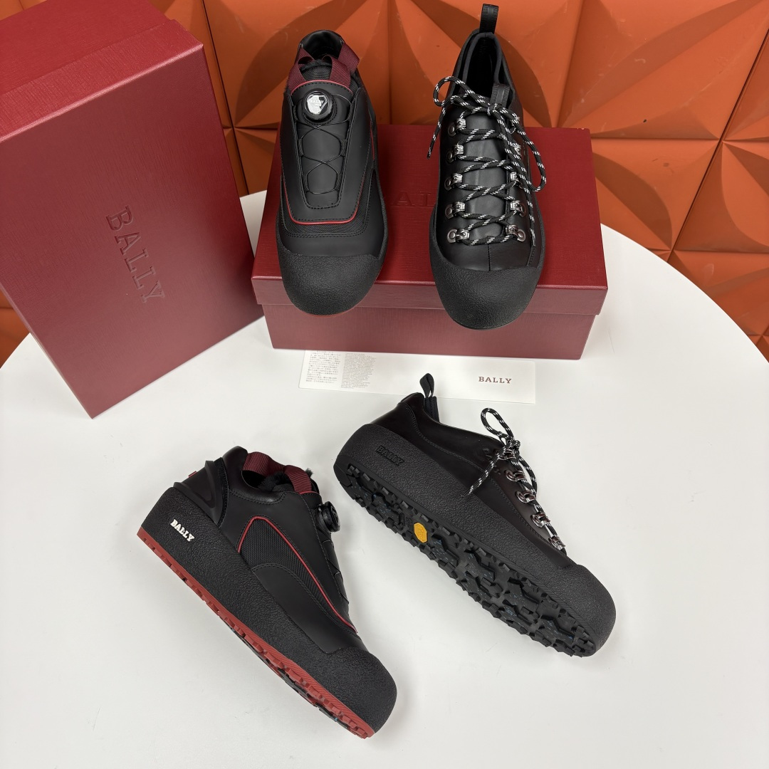 💋💍BL家新品 BAL*Y 巴-利 男士机能风户外休闲鞋 百年奢华与硬核户外的风格革命 莞产顶级精品！标