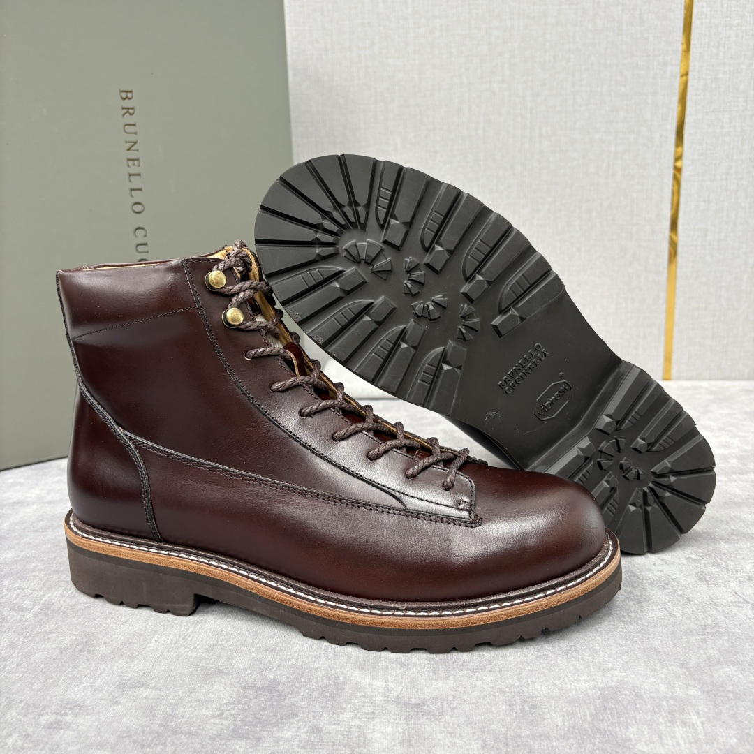 💋💍BC 家秋冬新品登山靴 官网同步新款 官方 13,600 Brunel*o Cucinell* 男士