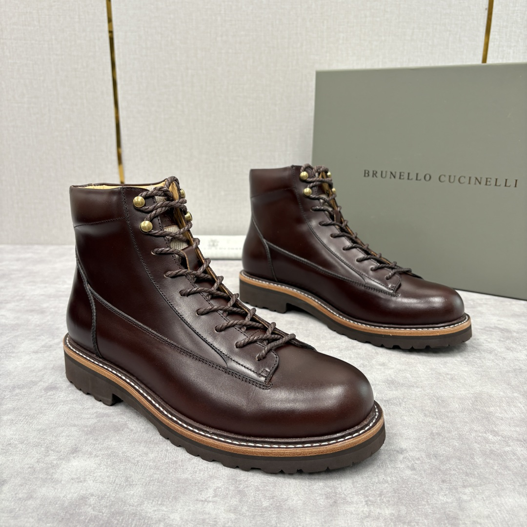 💋💍BC 家秋冬新品登山靴 官网同步新款 官方 13,600 Brunel*o Cucinell* 男士