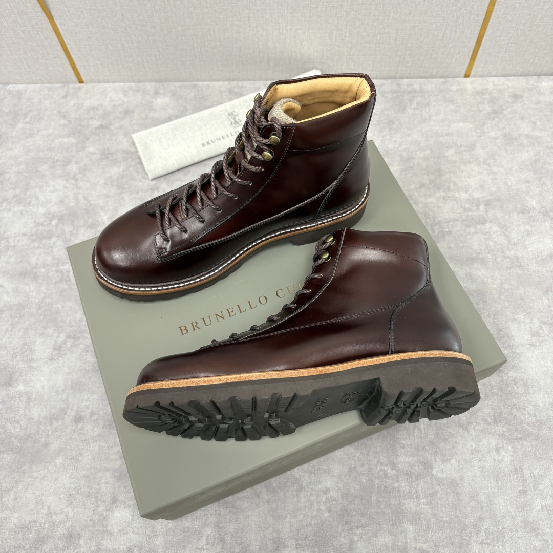 💋💍BC 家秋冬新品登山靴 官网同步新款 官方 13,600 Brunel*o Cucinell* 男士