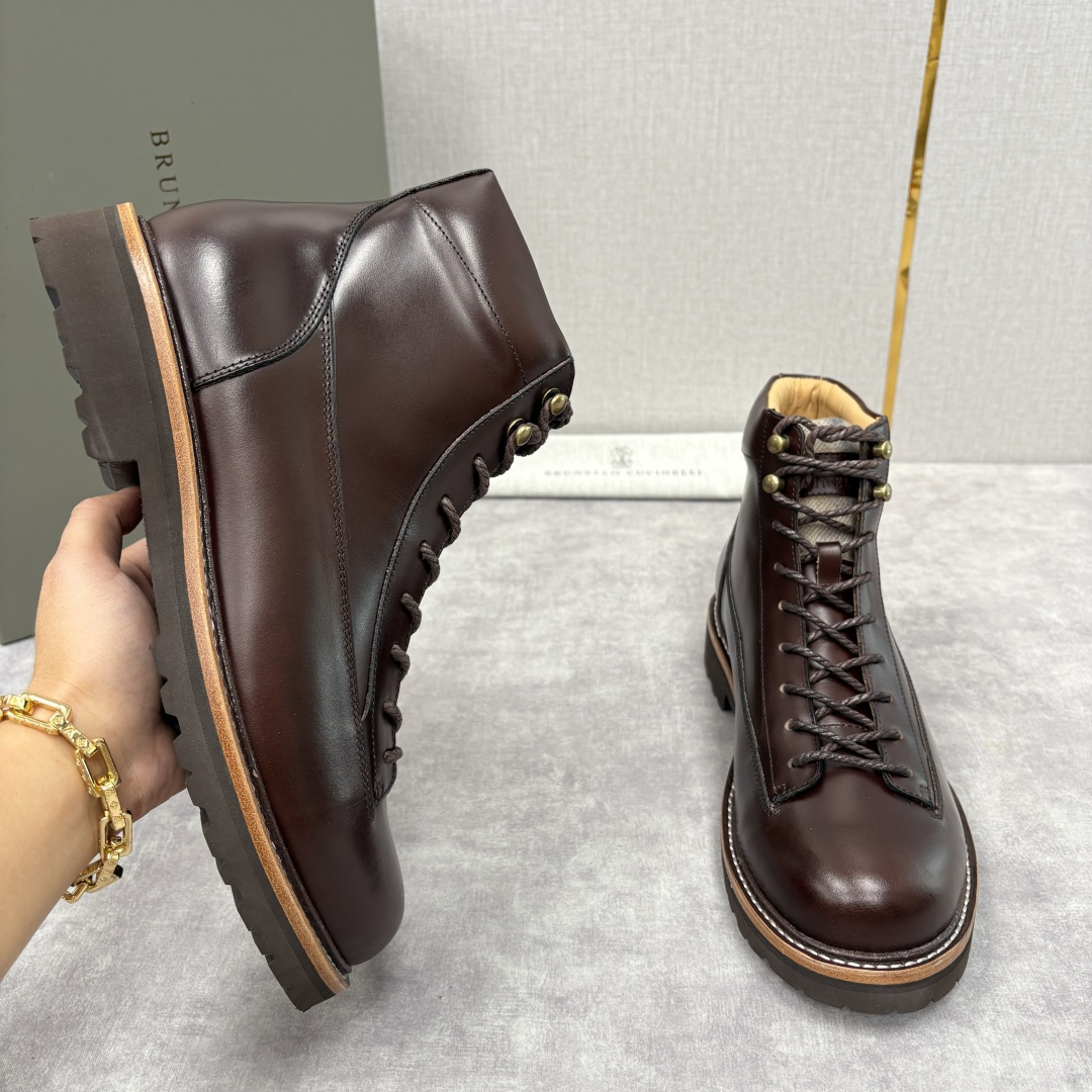 💋💍BC 家秋冬新品登山靴 官网同步新款 官方 13,600 Brunel*o Cucinell* 男士