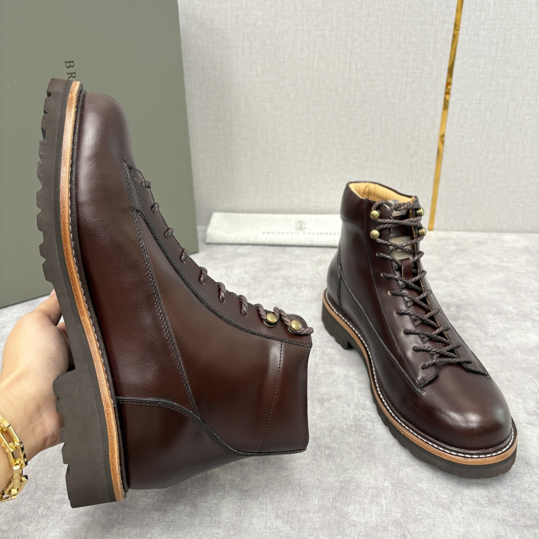 💋💍BC 家秋冬新品登山靴 官网同步新款 官方 13,600 Brunel*o Cucinell* 男士