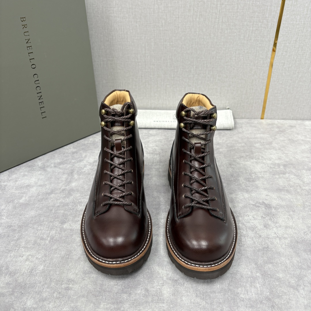 💋💍BC 家秋冬新品登山靴 官网同步新款 官方 13,600 Brunel*o Cucinell* 男士