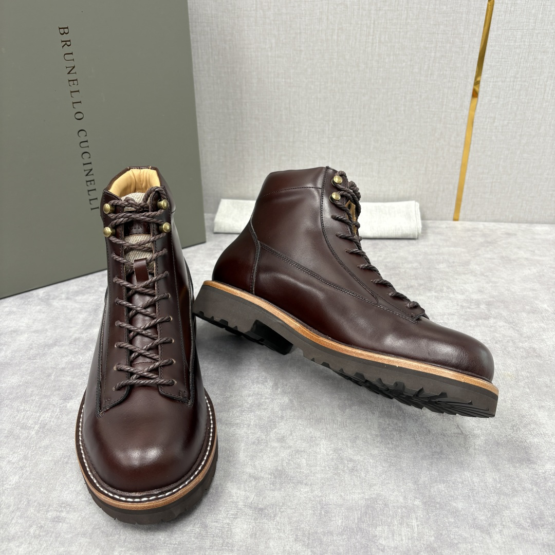 💋💍BC 家秋冬新品登山靴 官网同步新款 官方 13,600 Brunel*o Cucinell* 男士