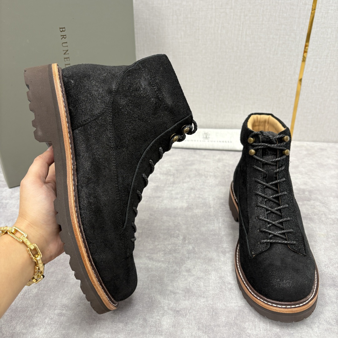 💋💍BC 家秋冬新品登山靴 官网同步新款 官方 13,600 Brunel*o Cucinell* 男士