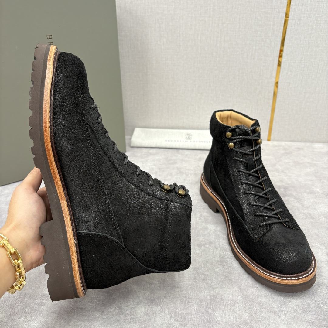 💋💍BC 家秋冬新品登山靴 官网同步新款 官方 13,600 Brunel*o Cucinell* 男士