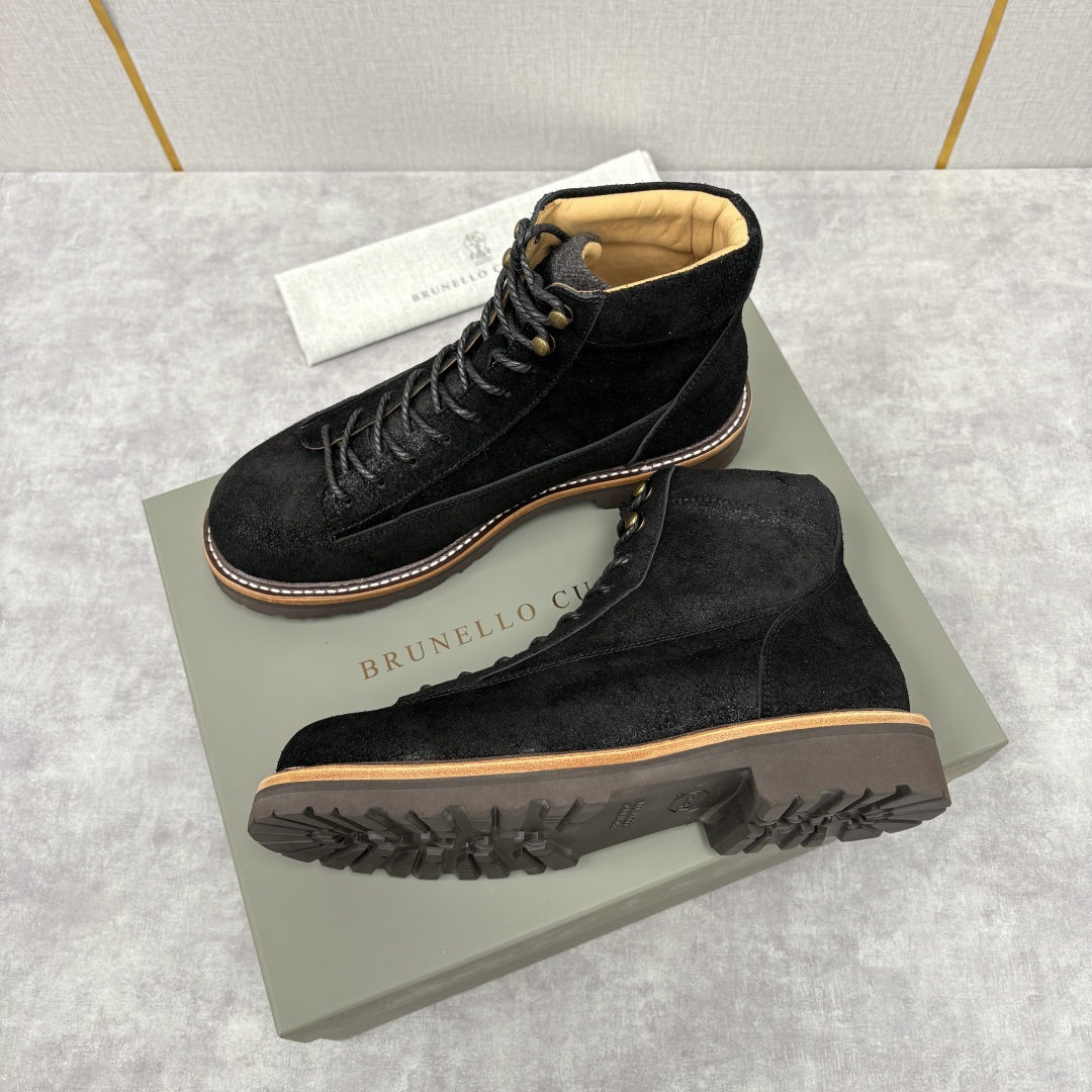 💋💍BC 家秋冬新品登山靴 官网同步新款 官方 13,600 Brunel*o Cucinell* 男士
