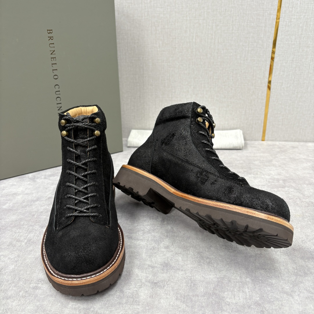 💋💍BC 家秋冬新品登山靴 官网同步新款 官方 13,600 Brunel*o Cucinell* 男士