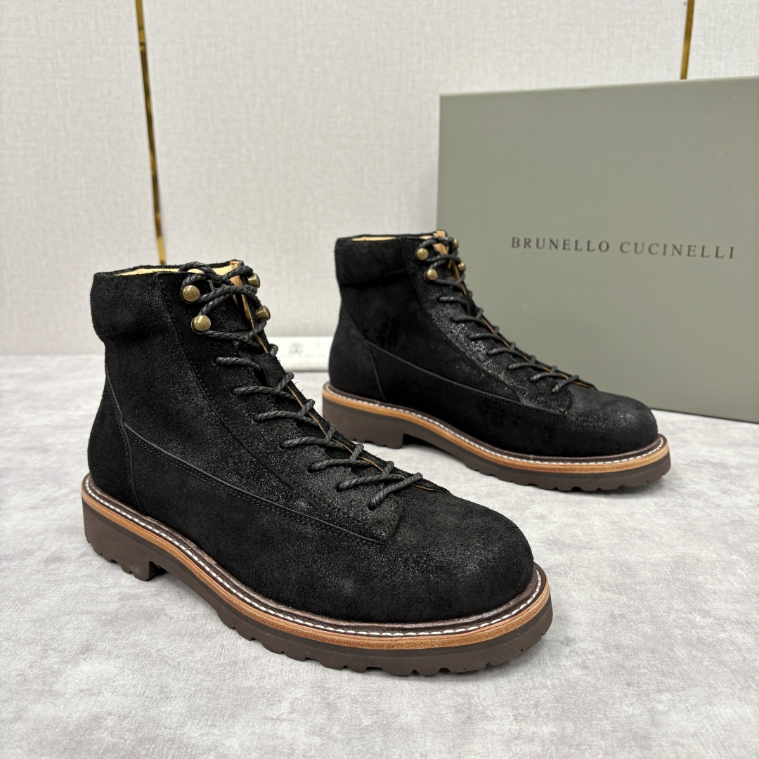 💋💍BC 家秋冬新品登山靴 官网同步新款 官方 13,600 Brunel*o Cucinell* 男士