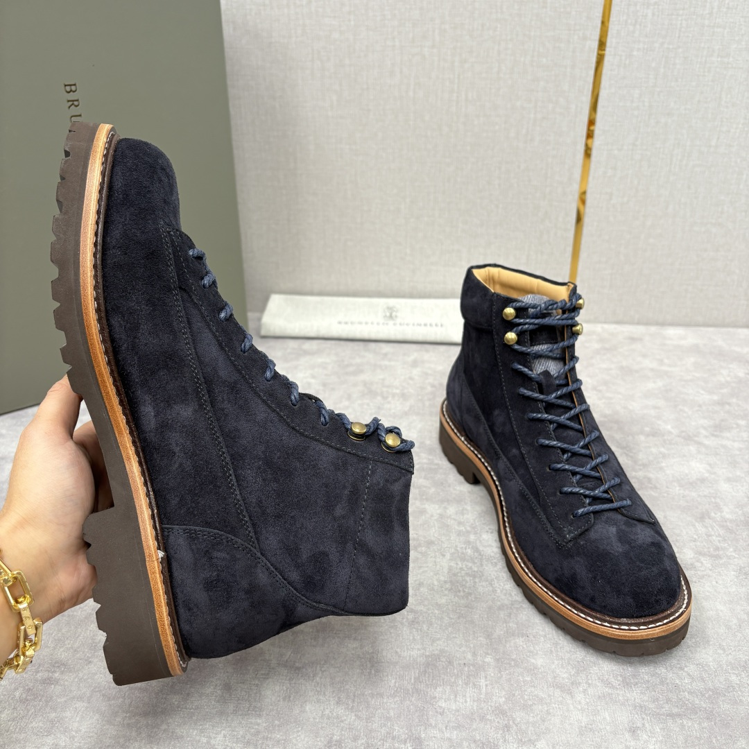 💋💍BC 家秋冬新品登山靴 官网同步新款 官方 13,600 Brunel*o Cucinell* 男士