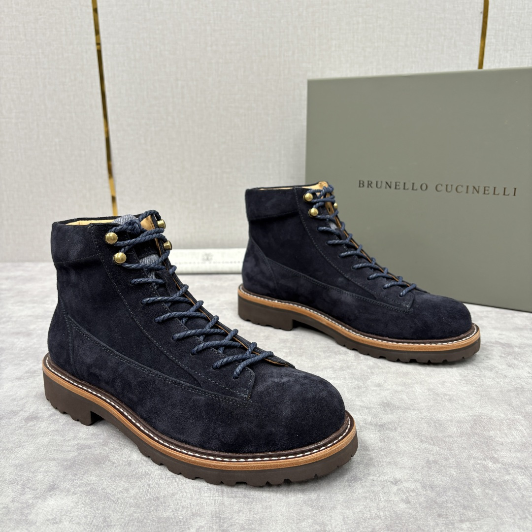 💋💍BC 家秋冬新品登山靴 官网同步新款 官方 13,600 Brunel*o Cucinell* 男士