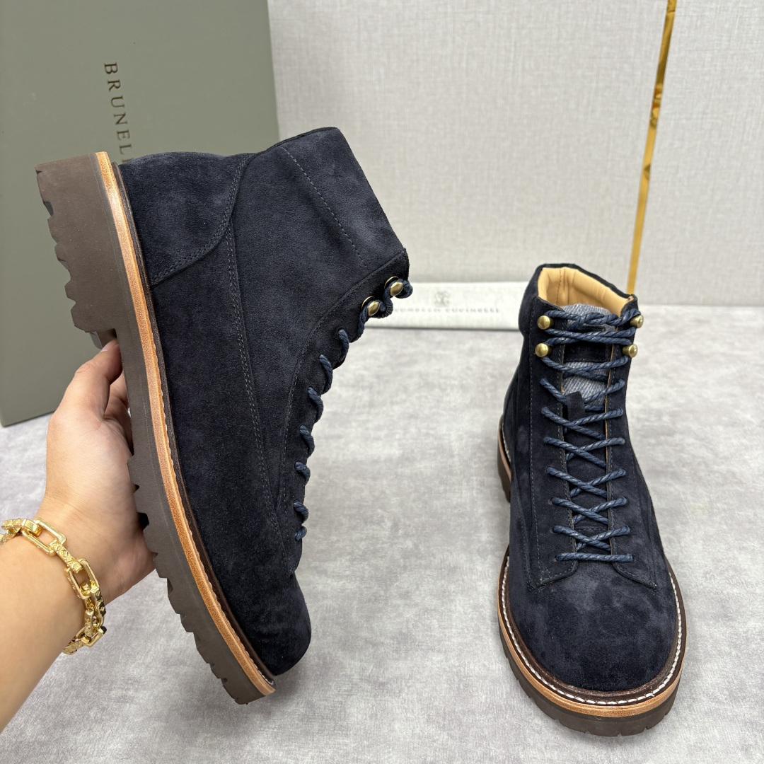 💋💍BC 家秋冬新品登山靴 官网同步新款 官方 13,600 Brunel*o Cucinell* 男士