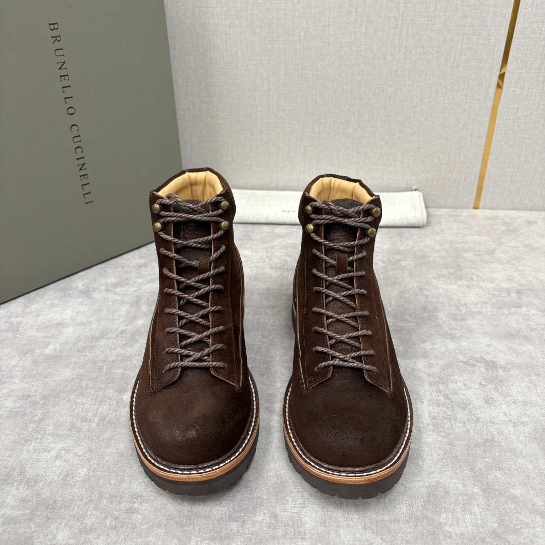 💋💍BC 家秋冬新品登山靴 官网同步新款 官方 13,600 Brunel*o Cucinell* 男士