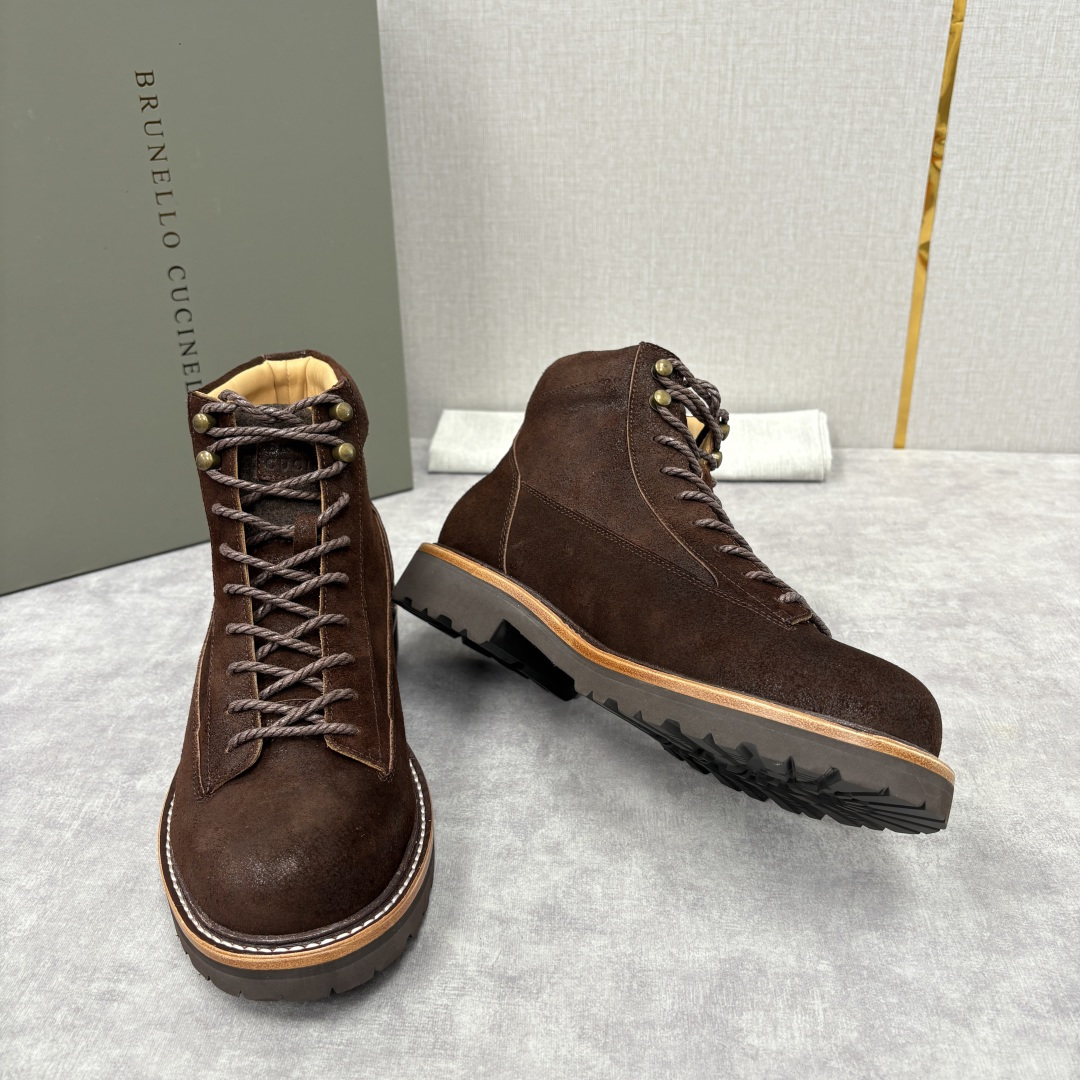💋💍BC 家秋冬新品登山靴 官网同步新款 官方 13,600 Brunel*o Cucinell* 男士