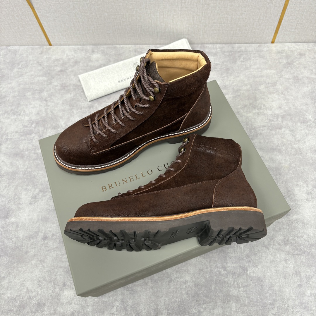 💋💍BC 家秋冬新品登山靴 官网同步新款 官方 13,600 Brunel*o Cucinell* 男士