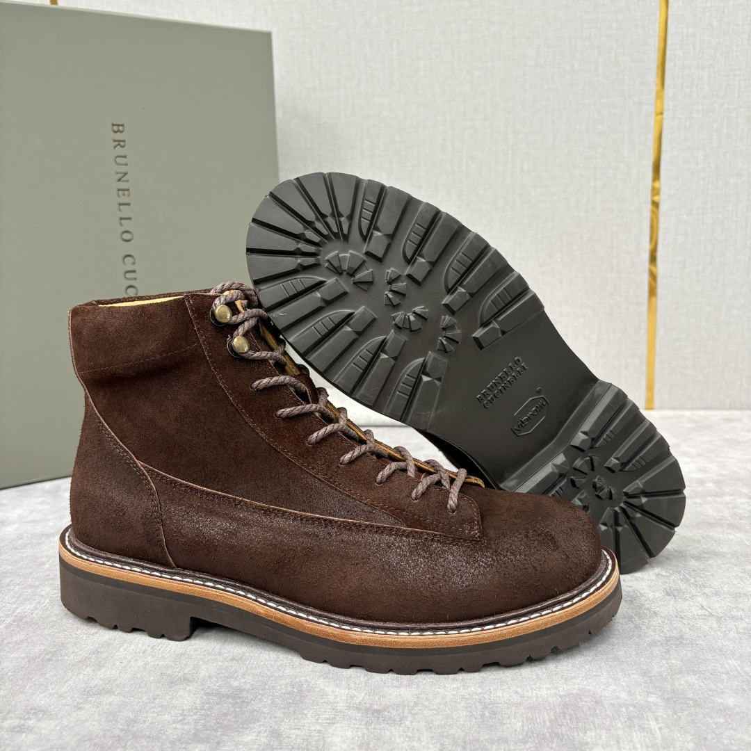 💋💍BC 家秋冬新品登山靴 官网同步新款 官方 13,600 Brunel*o Cucinell* 男士