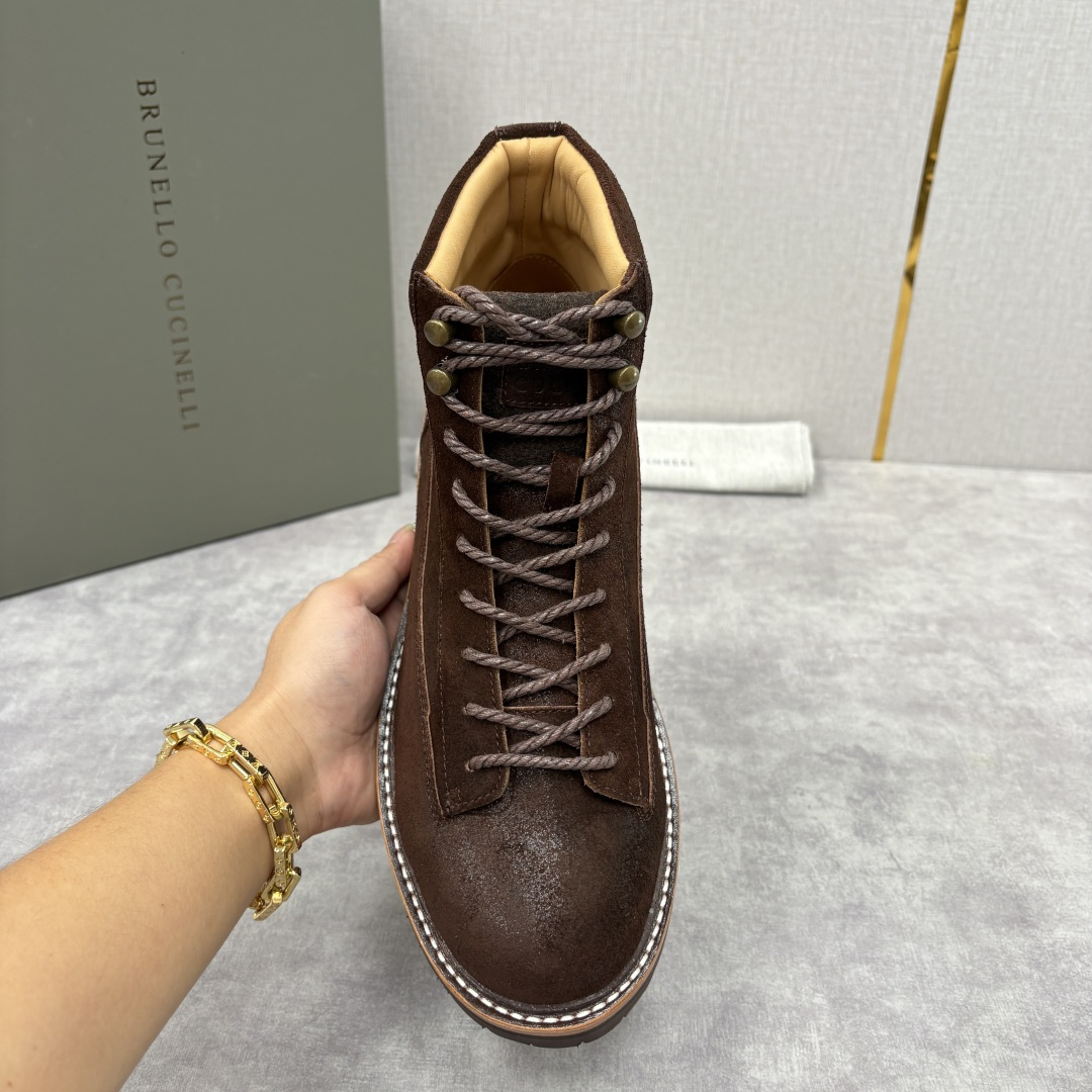💋💍BC 家秋冬新品登山靴 官网同步新款 官方 13,600 Brunel*o Cucinell* 男士