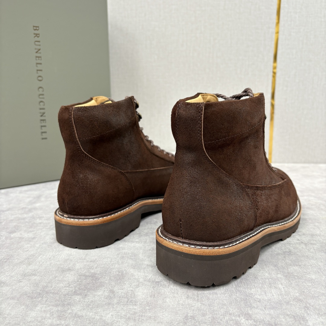 💋💍BC 家秋冬新品登山靴 官网同步新款 官方 13,600 Brunel*o Cucinell* 男士