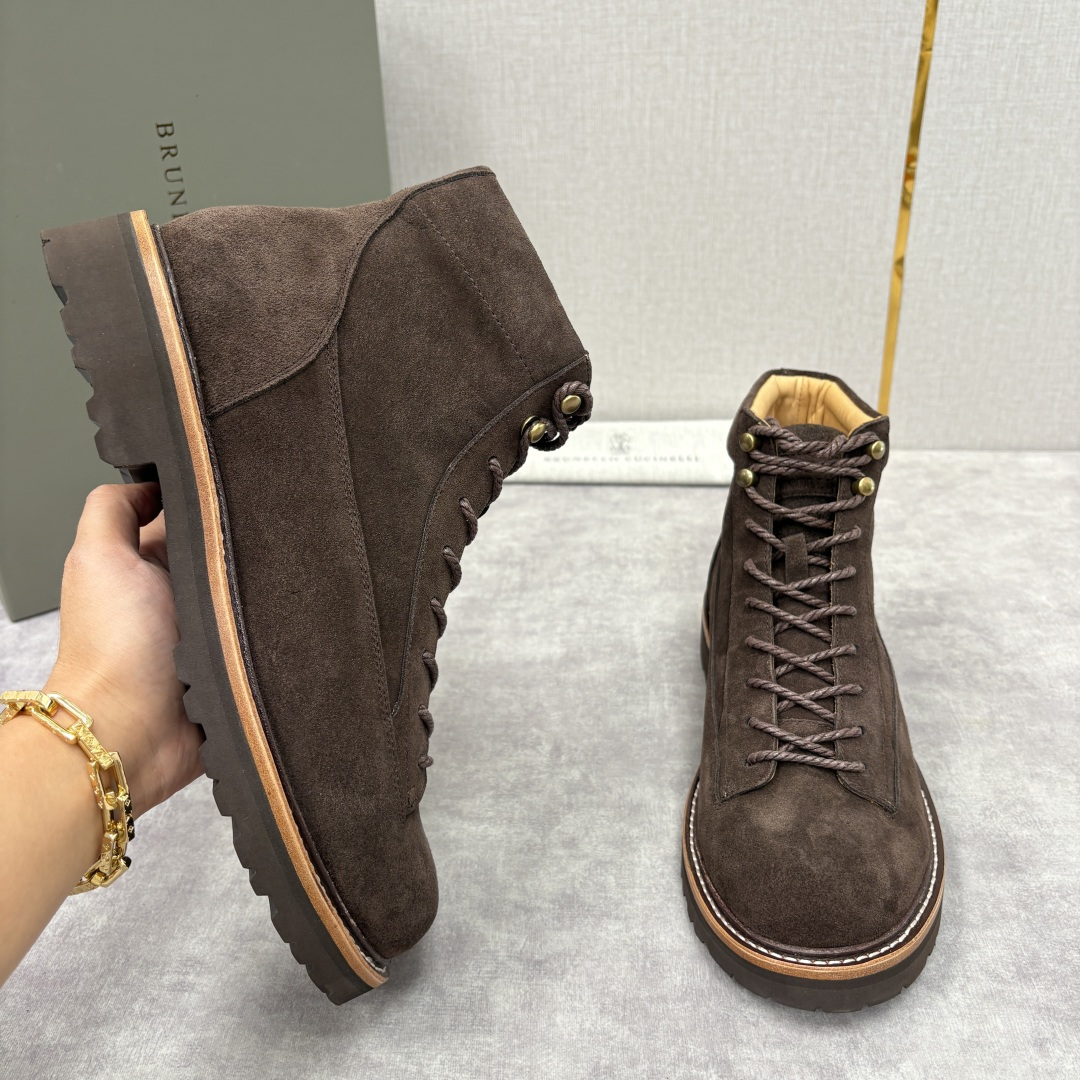 💋💍BC 家秋冬新品登山靴 官网同步新款 官方 13,600 Brunel*o Cucinell* 男士