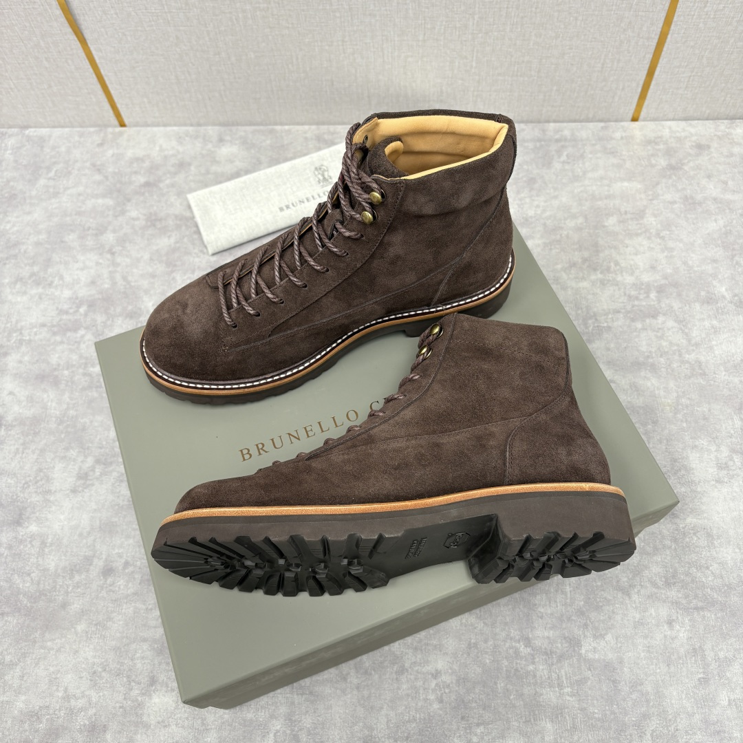 💋💍BC 家秋冬新品登山靴 官网同步新款 官方 13,600 Brunel*o Cucinell* 男士