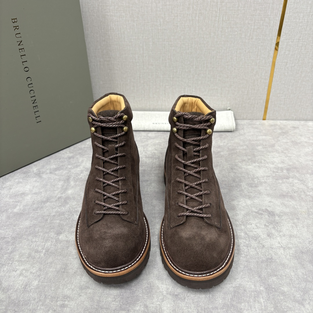 💋💍BC 家秋冬新品登山靴 官网同步新款 官方 13,600 Brunel*o Cucinell* 男士