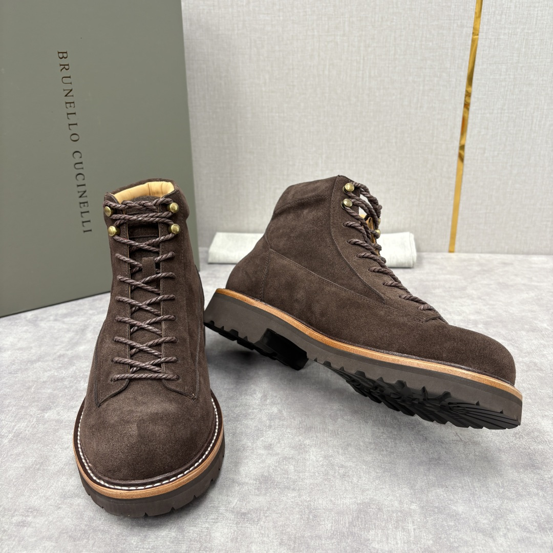 💋💍BC 家秋冬新品登山靴 官网同步新款 官方 13,600 Brunel*o Cucinell* 男士