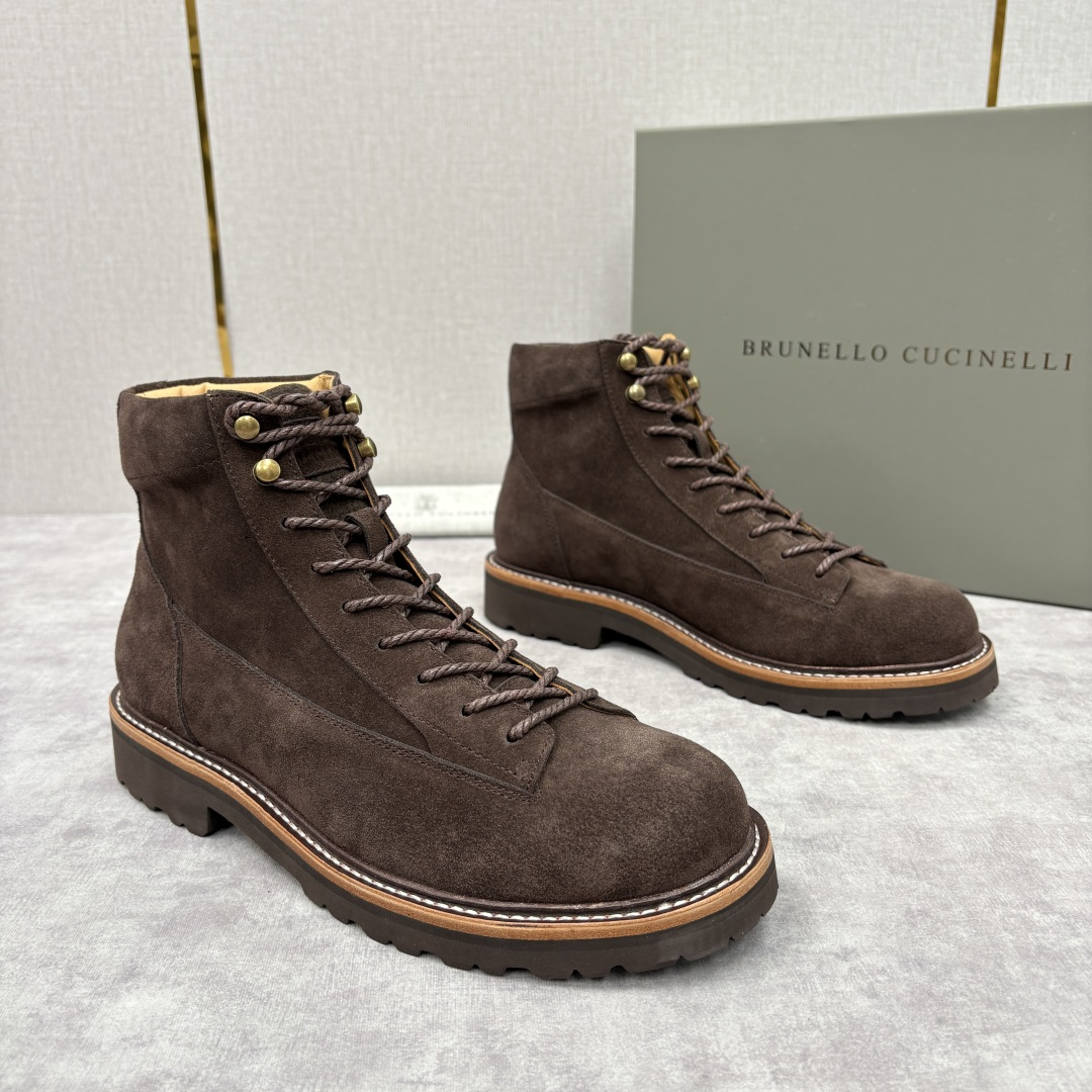 💋💍BC 家秋冬新品登山靴 官网同步新款 官方 13,600 Brunel*o Cucinell* 男士