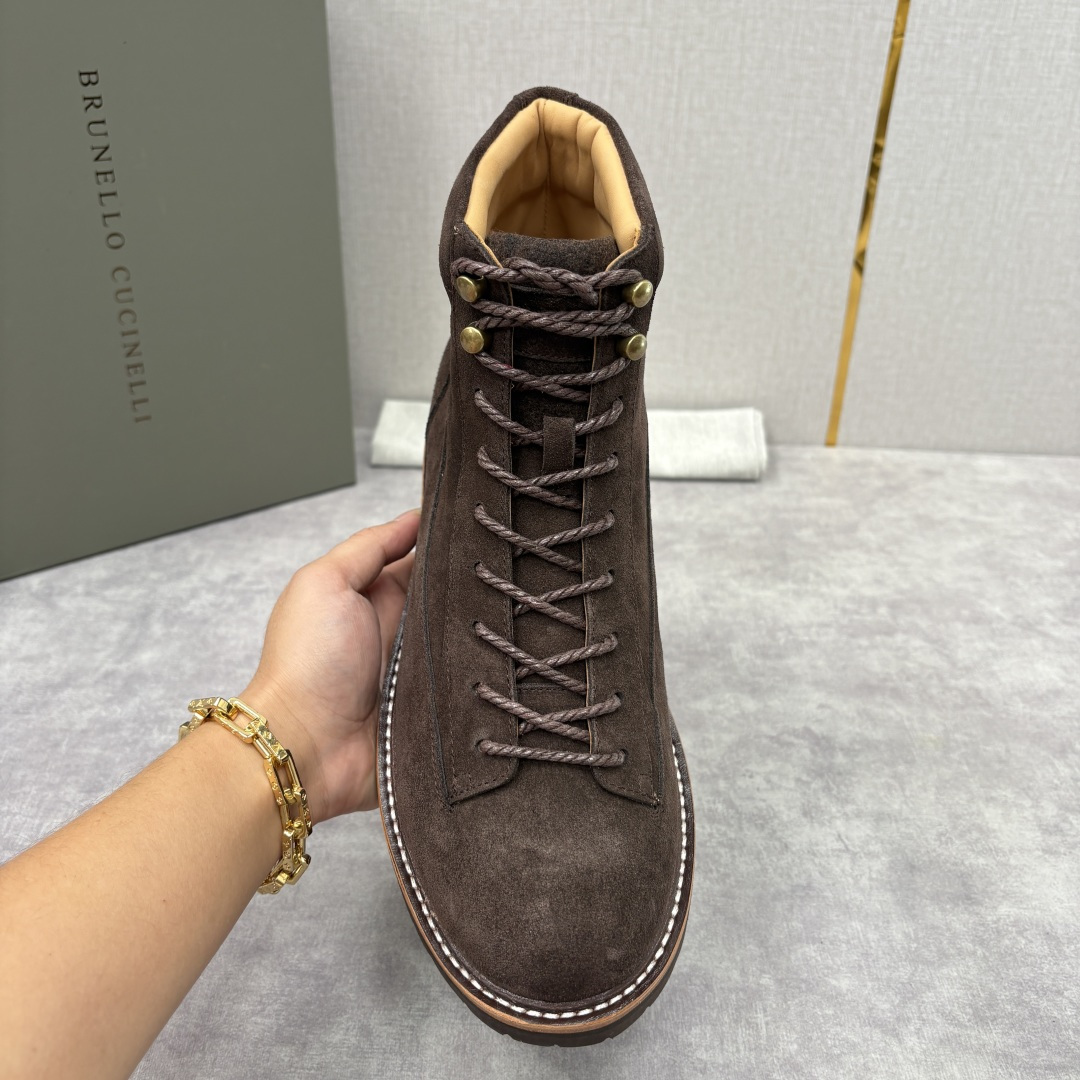💋💍BC 家秋冬新品登山靴 官网同步新款 官方 13,600 Brunel*o Cucinell* 男士