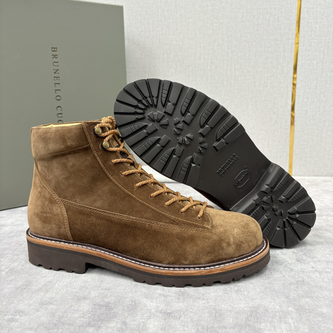 💋💍BC 家秋冬新品登山靴 官网同步新款 官方 13,600 Brunel*o Cucinell* 男士