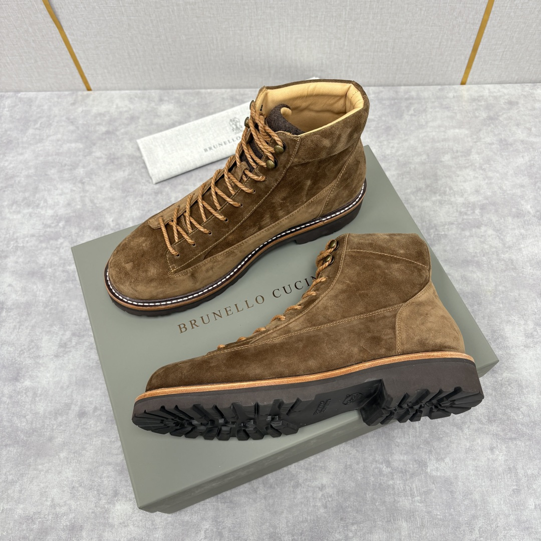 💋💍BC 家秋冬新品登山靴 官网同步新款 官方 13,600 Brunel*o Cucinell* 男士
