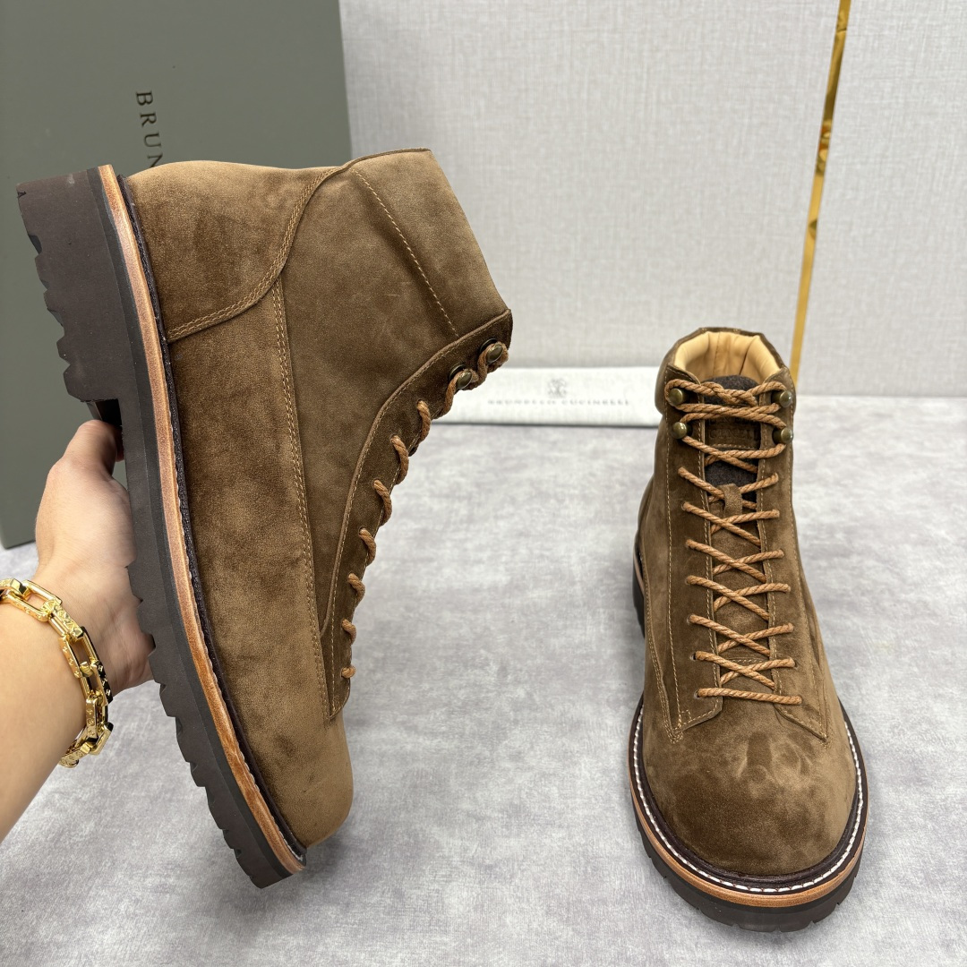 💋💍BC 家秋冬新品登山靴 官网同步新款 官方 13,600 Brunel*o Cucinell* 男士