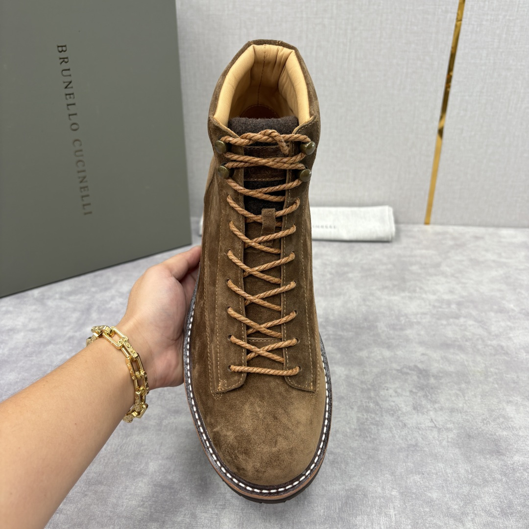 💋💍BC 家秋冬新品登山靴 官网同步新款 官方 13,600 Brunel*o Cucinell* 男士