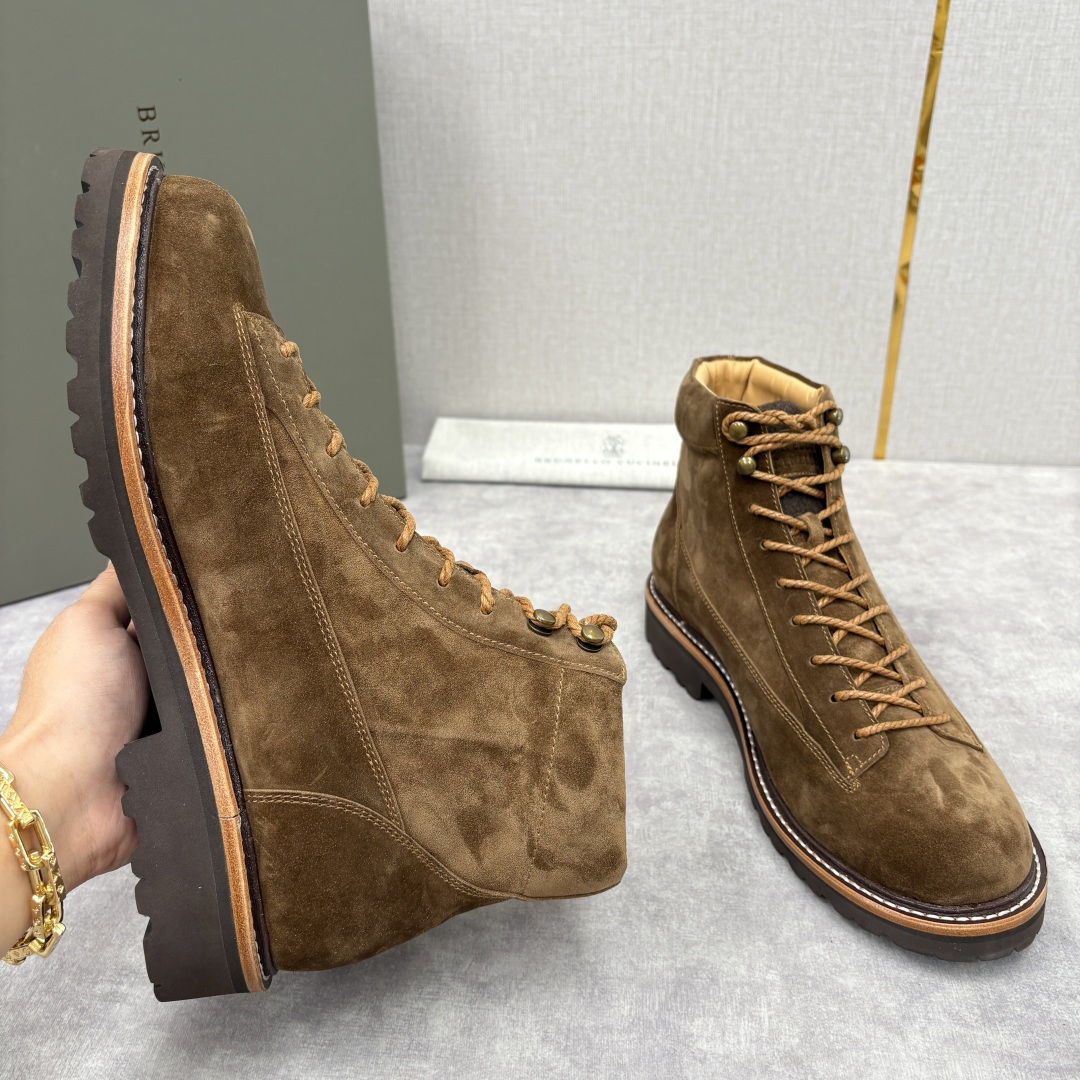 💋💍BC 家秋冬新品登山靴 官网同步新款 官方 13,600 Brunel*o Cucinell* 男士