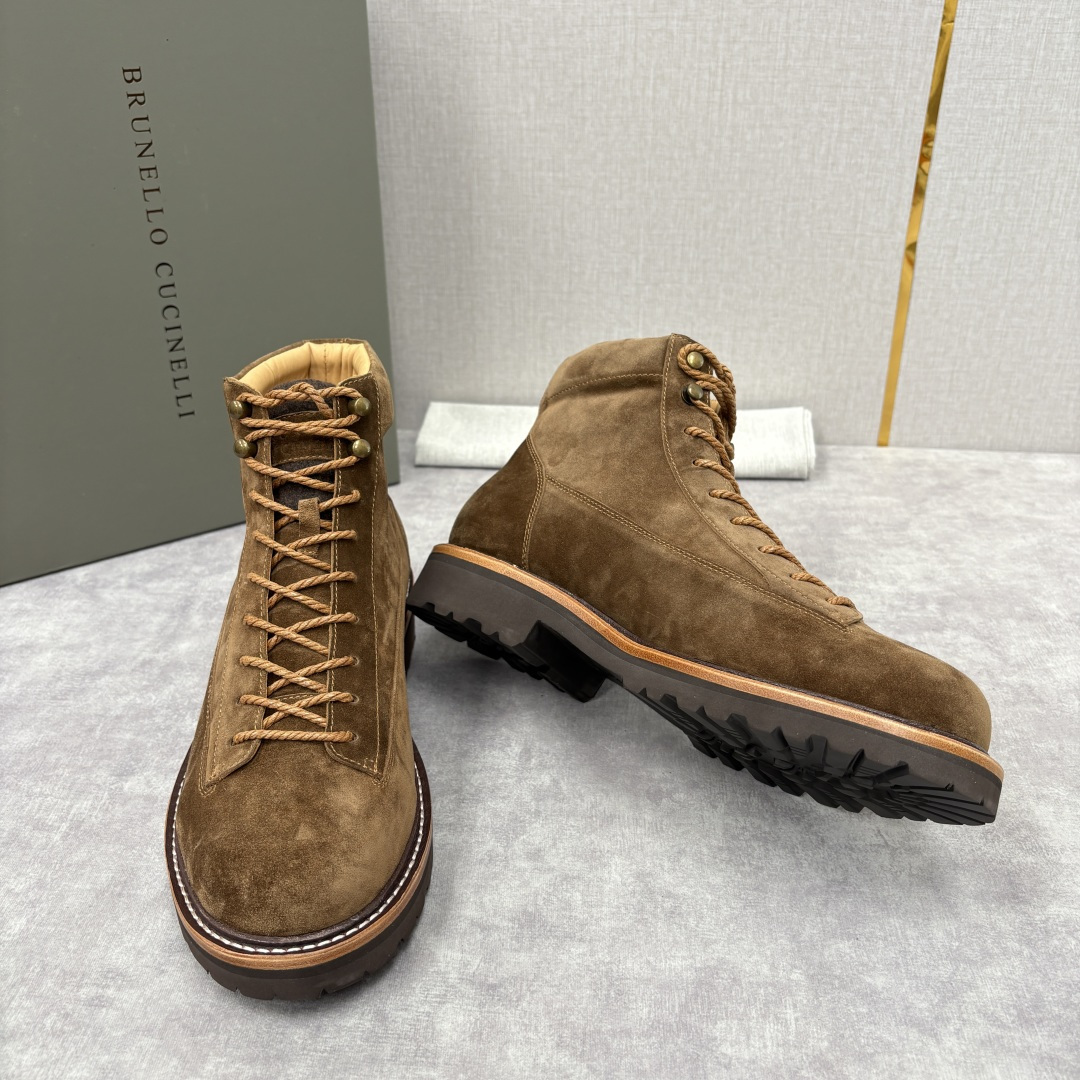 💋💍BC 家秋冬新品登山靴 官网同步新款 官方 13,600 Brunel*o Cucinell* 男士